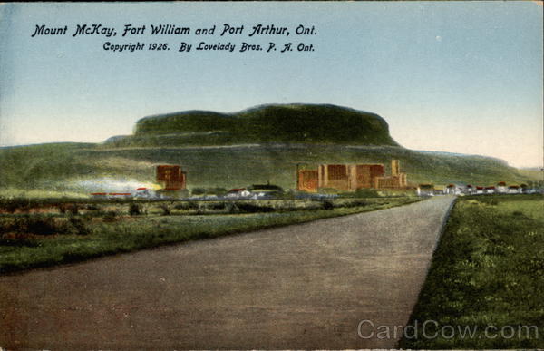 Mount McKay Fort William ON Canada Ontario