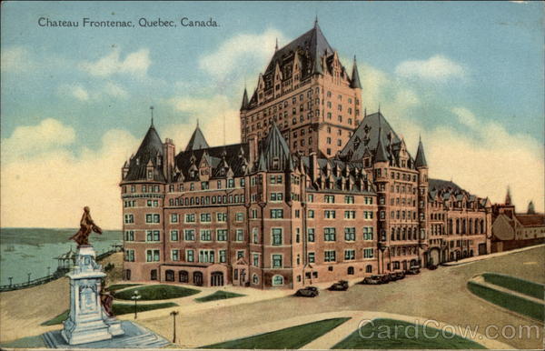Chateau Frontenac Quebec QC Canada