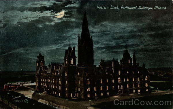 Western Block, Parliament Buildings Ottawa ON Canada