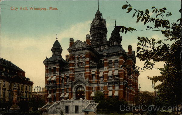 City Hall Winnipeg MB Canada Manitoba