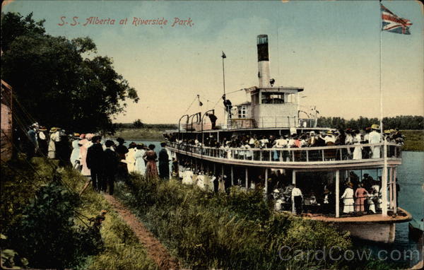 S. S. Alberta at Riverside Park Riverboats