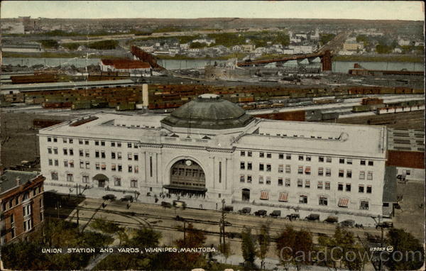 Union Station and Yards Winnipeg MB Canada Manitoba