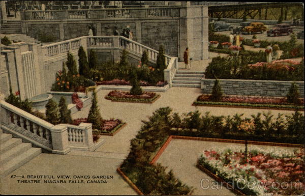 Oakes Garden Theatre Niagara Falls ON Canada Ontario