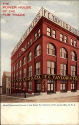 The Power House of the fur trade Postcard