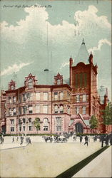 Central High School Postcard