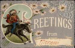 Greetings from Monowi Postcard