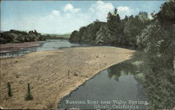 Russian River Ukiah, CA Postcard Postcard