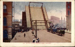 State Street Bridge, Open Postcard