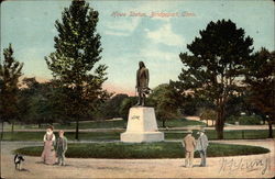 Howe Statue Postcard