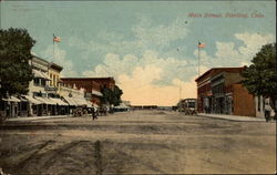 Main Street Sterling, CO Postcard Postcard