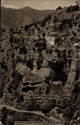 Williams Canon and Entrance to Cave of the Winds Colorado Postcard Postcard