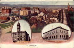 Denver (East) Postcard