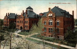 St. Luke's Hospital Denver, CO Postcard Postcard