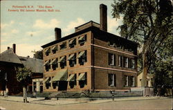 "Elks Home," Formerly Old Jenness Mansion, Built 1818 Postcard
