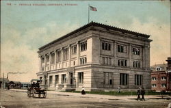 Federal Building Cheyenne, WY Postcard Postcard