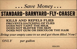 Standard Barnyard Fly Chaser Postcard