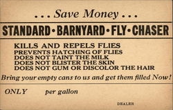 Standard Barnyard Fly Chaser Postcard