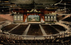 Interior of Convention Hall Postcard