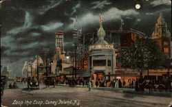 Loop the Loop Coney Island, NY Postcard Postcard