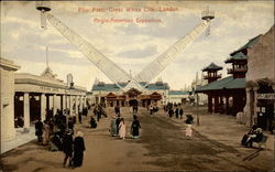Flip Flap, Great White City London, Great Britain Postcard Postcard