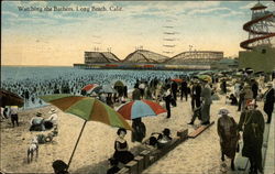 Watching the Bathers Postcard