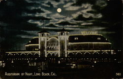 Auditorium by Night Postcard