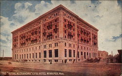 The "Royal Alexandra" C.P.R. Hotel Winnipeg, Man Manitoba Canada Postcard Postcard