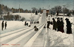 Tobaggon Slide Postcard