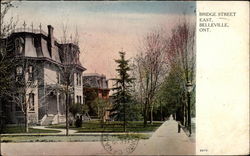 Bridge Street East, Belleville, Ont Postcard