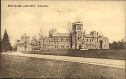 Provincial University, Toronto Ontario Canada Postcard Postcard