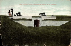 Old French Fort Postcard