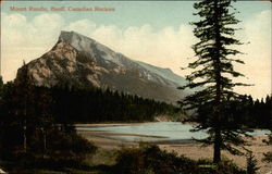 Mount Rundle, Banff, Canadian Rockies Postcard