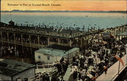 Entrance to Pier Postcard