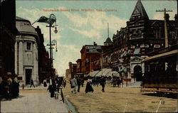 Sandwich Street West Windsor, ON Canada Ontario Postcard Postcard