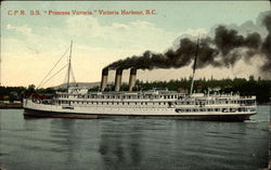 CPR SS "Princess Victoria" British Columbia Canada Postcard Postcard