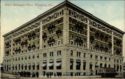 Royal Alexandra Hotel Winnipeg, MB Canada Manitoba Postcard Postcard