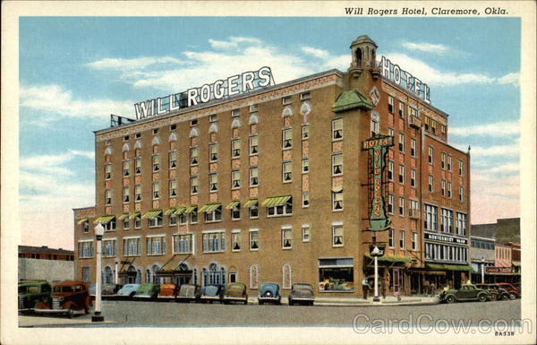 Will Rogers Hotel Claremore Oklahoma