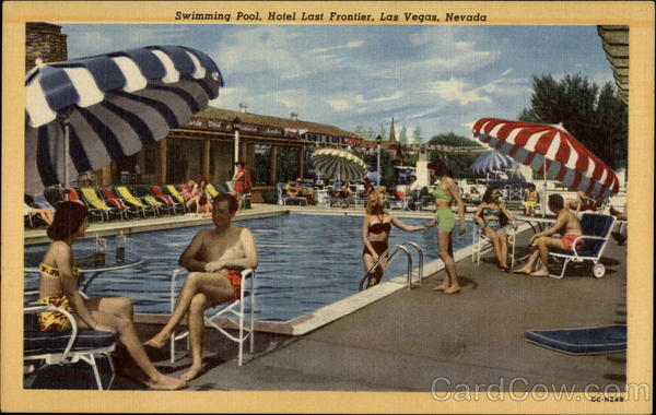 Swimming Pool, Hotel Last Frontier Las Vegas Nevada