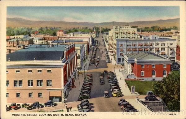 Virginia Street Looking North Reno, NV