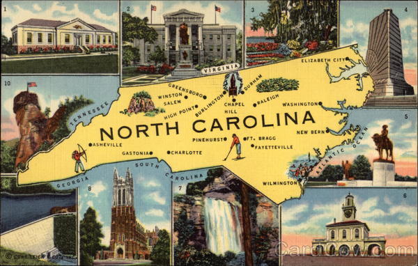 North Carolina Maps