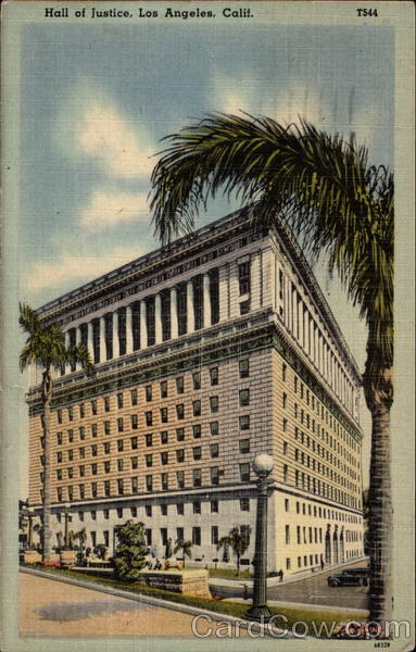 Hall of Justice Los Angeles California