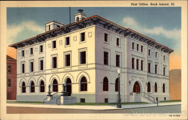 Post Office Rock Island Illinois