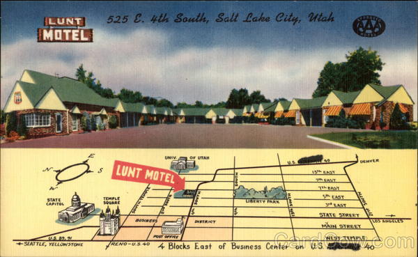 Lunt Motel Salt Lake City Utah