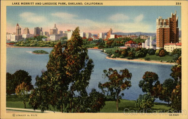 Lake Merritt and Lakeside Park Oakland California