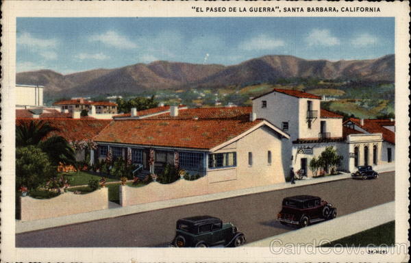 El Paseo de la Guerra Santa Barbara California