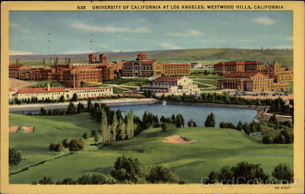 University fo California at Los Angeles Westwood Hills