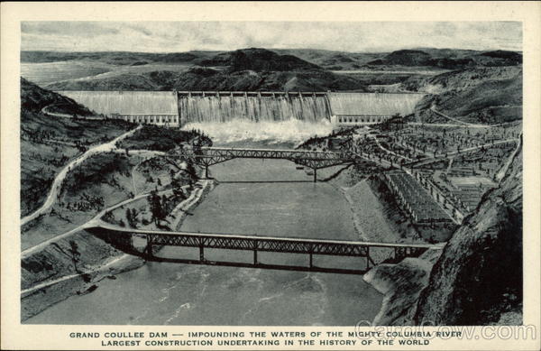 Grand Coullee Dam Washington