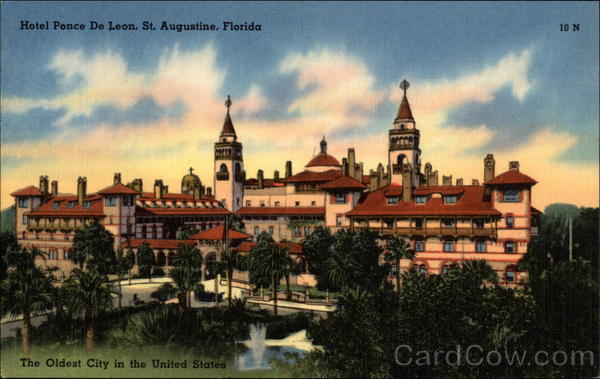 Hotel Ponce De Leon St. Augustine Florida