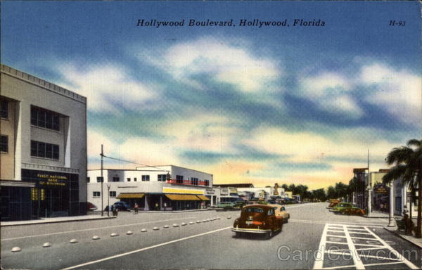 Hollywood Boulevard Florida