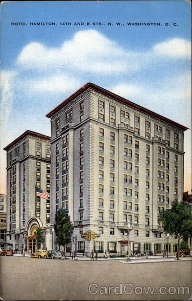 Hotel Hamilton Washington District of Columbia Washington DC